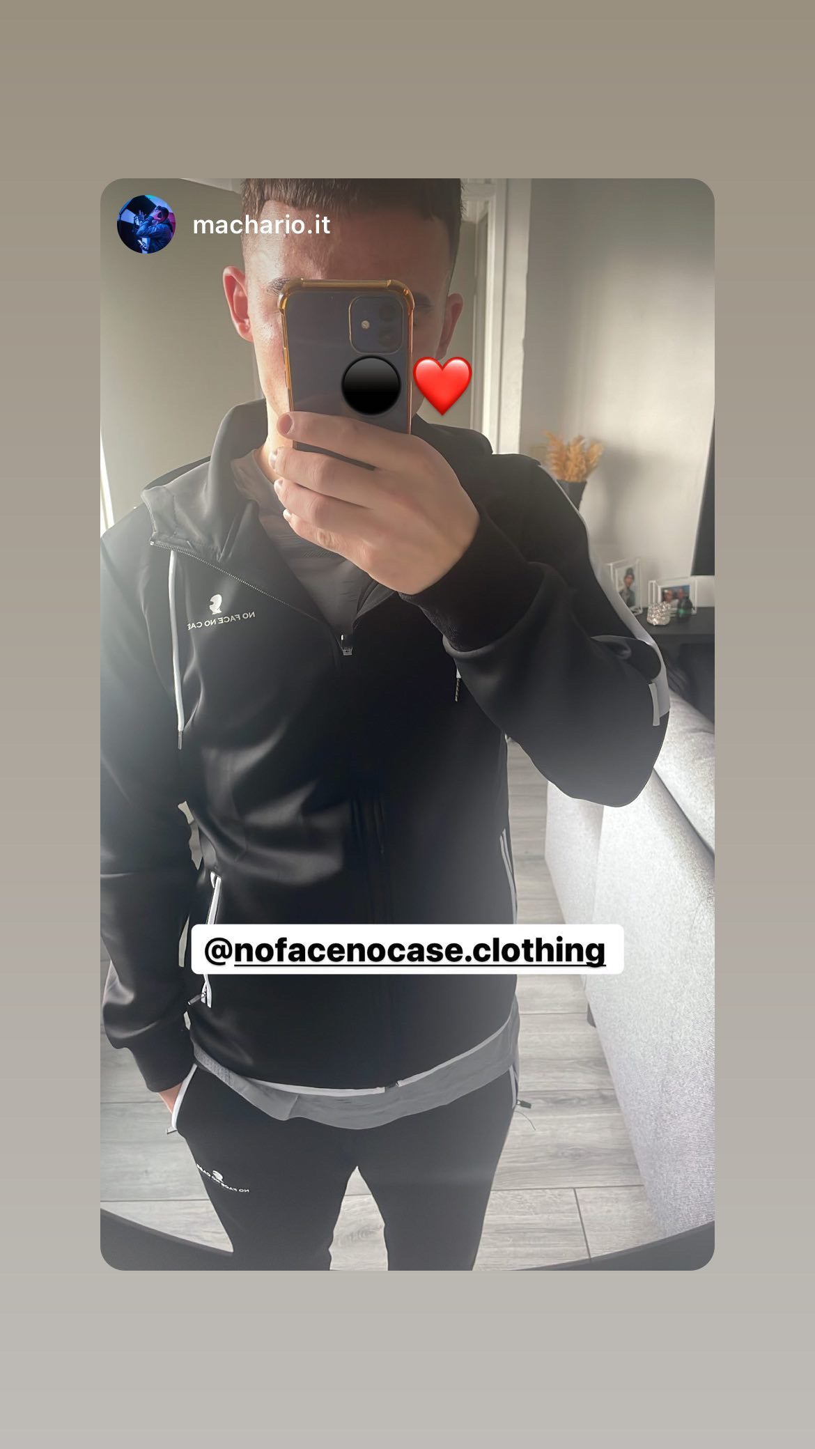 Regardless Tracksuit Black